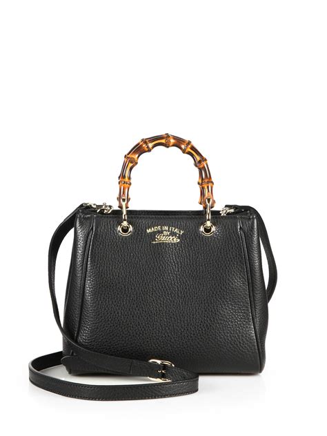 gucci bamboo shopper mini